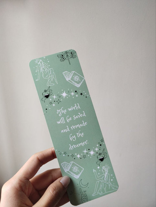 The world will be saved bookmark, fantasy bookmark, Romantasy bookmark, TOG