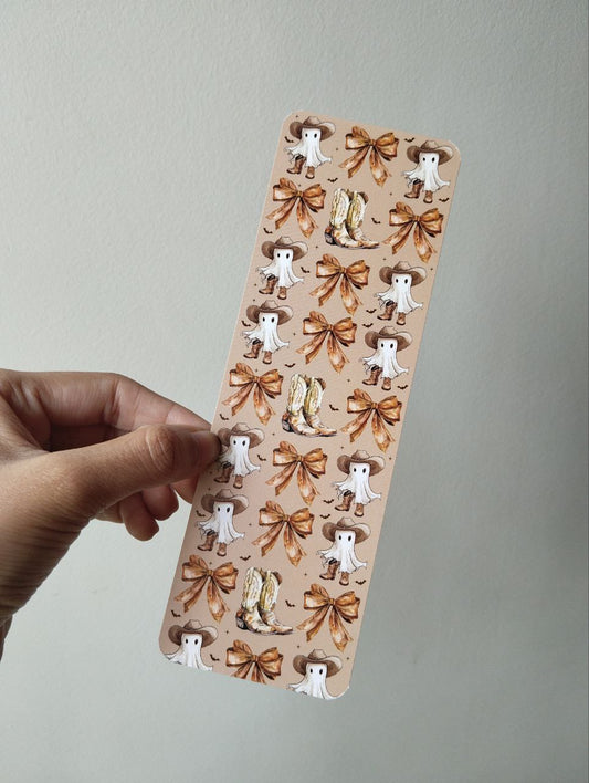 Spooky Cowboy & Bows bookmark