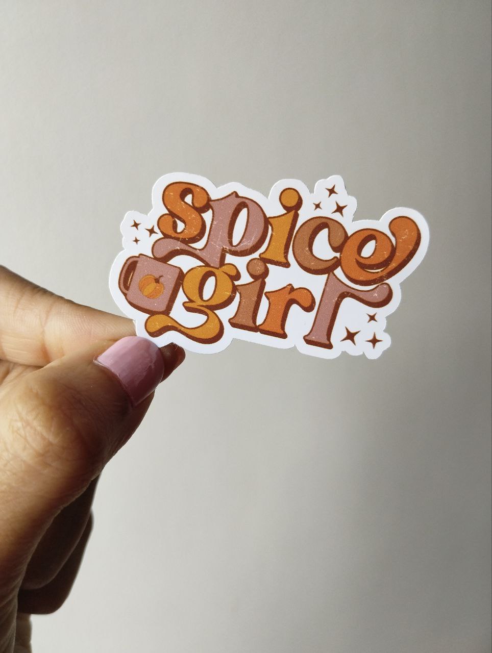 Spice girl sticker