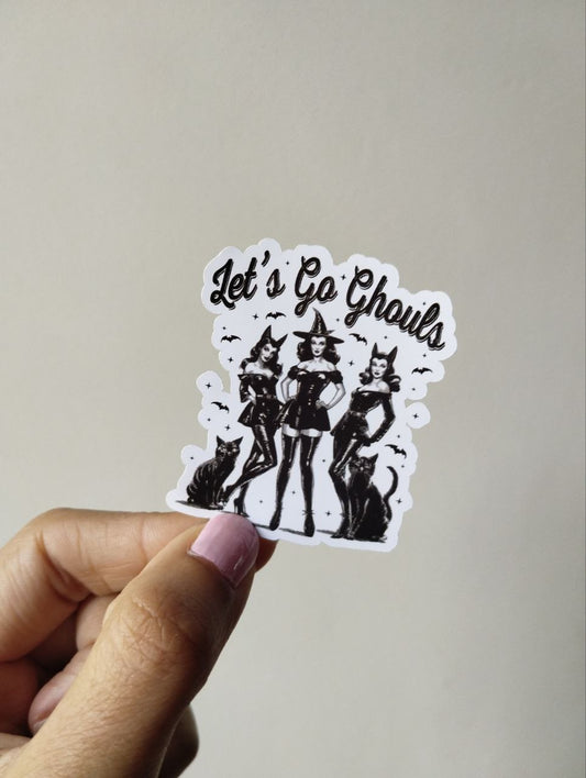 Let's go Ghouls sticker