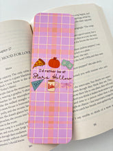 Load image into Gallery viewer, Gílmore girls pattern bookmark, stars hòllow bookmark, Gílmore stripes bookmark

