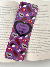 Load image into Gallery viewer, Pack of 3,Vampire romance reader bookmark, Vampire bookmark, fangs Bookmark
