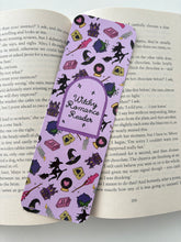 Load image into Gallery viewer, Witchy romance reader bookmark, Witch pattern bookmark
