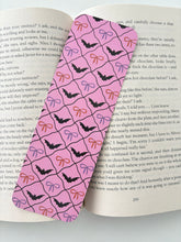 Load image into Gallery viewer, Coquette bat bookmark, Coquette butterfly bookmark

