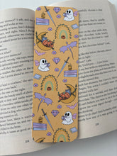 Load image into Gallery viewer, Haunted by fantasy reads bookmark, fantasy pattern bookmark
