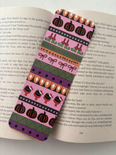 Load image into Gallery viewer, Creepmas pattern bookmark , Creepmas floral bookmark
