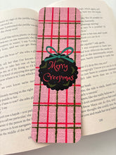 Load image into Gallery viewer, Merry Creepmas bookmark, Creepmas ornaments bookmark, Creepmas pattern bookmark
