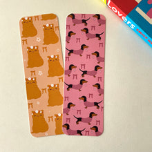 Load image into Gallery viewer, Weenie Dog Bookmark, Cat Bookmark, Dachshund Bookmark

