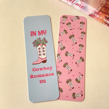 Load image into Gallery viewer, In my cowboy romance era bookmark, cowboy boots bookmark (pack of 2)
