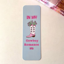 Load image into Gallery viewer, In my cowboy romance era bookmark, cowboy boots bookmark (pack of 2)
