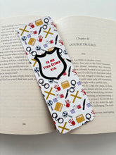 Load image into Gallery viewer, In my true crime era bookmark, Certified true crime girlie bookmark, Just a girl who reads crime bookmark
