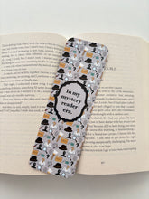 Load image into Gallery viewer, In my mystery reader era bookmark, Mystery girlie bookmark
