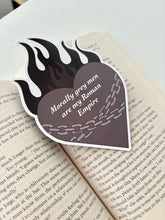 Load image into Gallery viewer, Morally Grey Men Die Cut Bookmark
