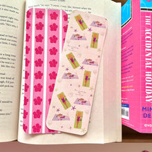 Load image into Gallery viewer, Hibiscus bookmark,she reads by the sea shore bookmark
