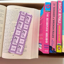 Load image into Gallery viewer, SPF, Coconut ,starfish pattern bookmark, Costal Cowgirl Bookmark, Cowboy Seashell Bookmark
