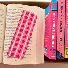 Load image into Gallery viewer, Hibiscus bookmark,she reads by the sea shore bookmark
