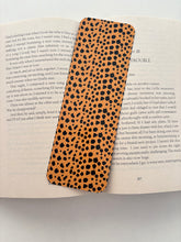 Load image into Gallery viewer, Cheetah pattern bookmark

