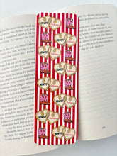 Load image into Gallery viewer, Cowboy era bookmark, Howdy valentine bookmark
