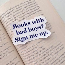 Load image into Gallery viewer, Book lover stickers
