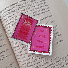 Load image into Gallery viewer, Book lover stickers
