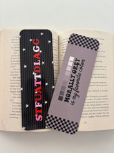Load image into Gallery viewer, Morally grey bookmark, stfuattdlagg bookmark
