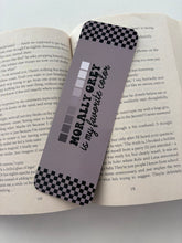 Load image into Gallery viewer, Morally grey bookmark, stfuattdlagg bookmark
