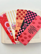 Load image into Gallery viewer, I don’t watch bookmark, Good girls read bookmark, Give me some spice bookmark, i like my coffee icy bookmark, Smutty reading in progress bookmark
