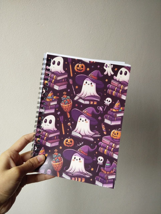 Halloween themed notebook