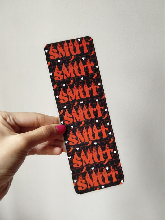 smut bookmark, black smutty bookmark