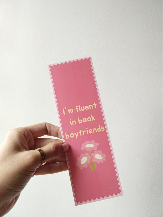 Book boyfriends bookmark