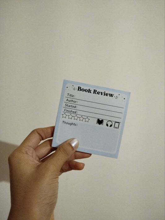 Book Review notepad