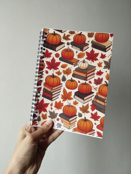 Autumn themed notebook